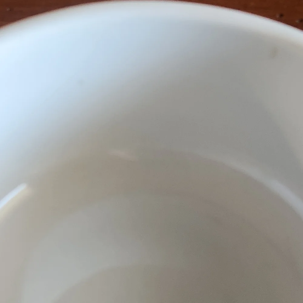 VTG Williams Sonoma White Heavy Stoneware Bowls — Set of 2 (6¾